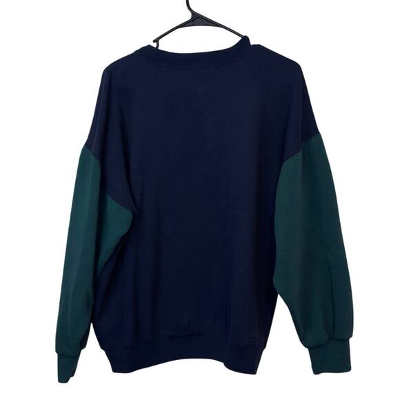 Vtg 90s Limited Too Crewneck Sweatshirt Size 16 Preppy Crest Academia Embroider - Picture 2 of 7